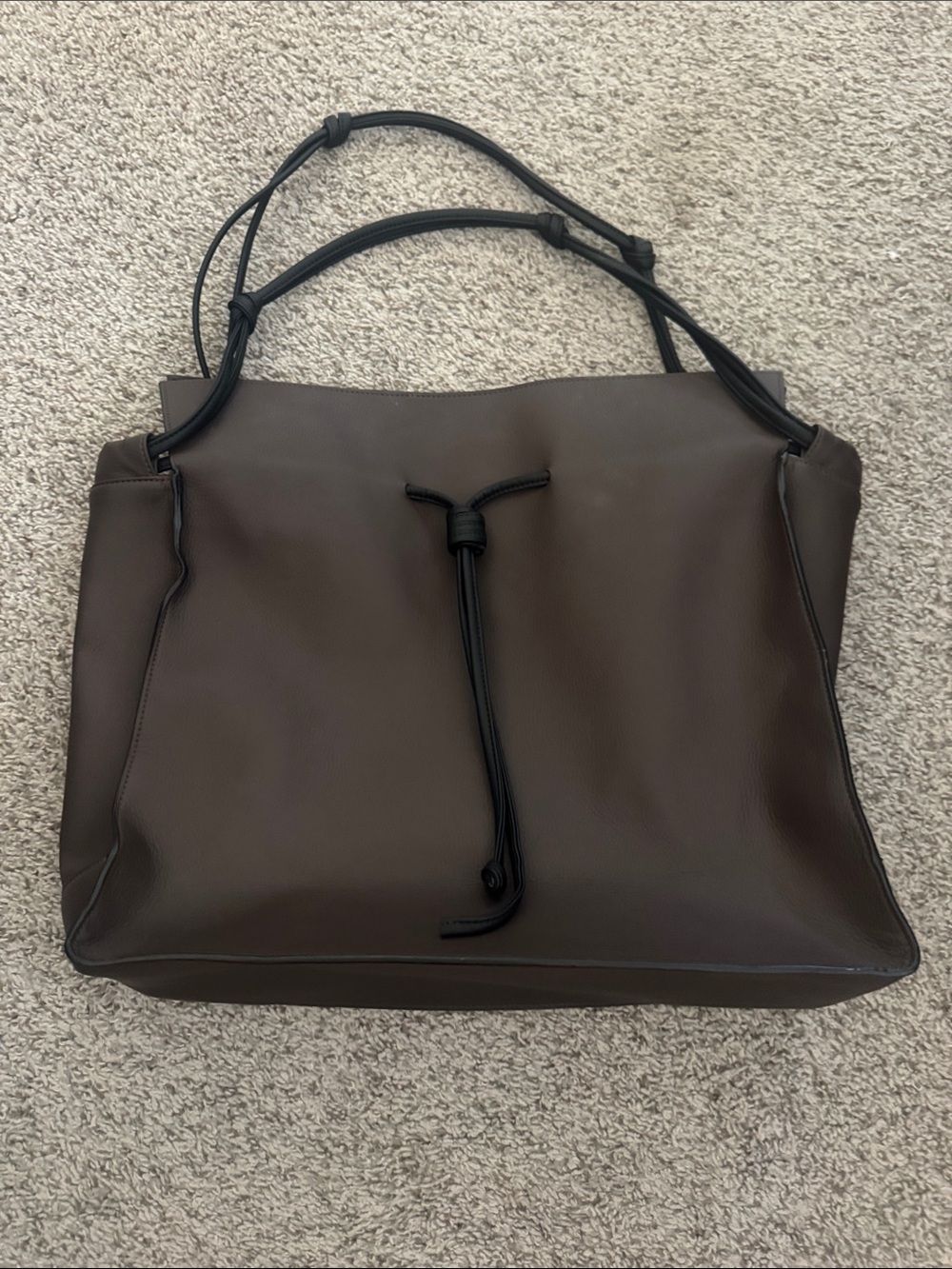 Brown Leather tote Von Holzhausen